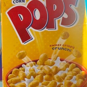 Corn pop cereal puzzle Sweet Crispy Crunch! Cereal puzzle Yellow